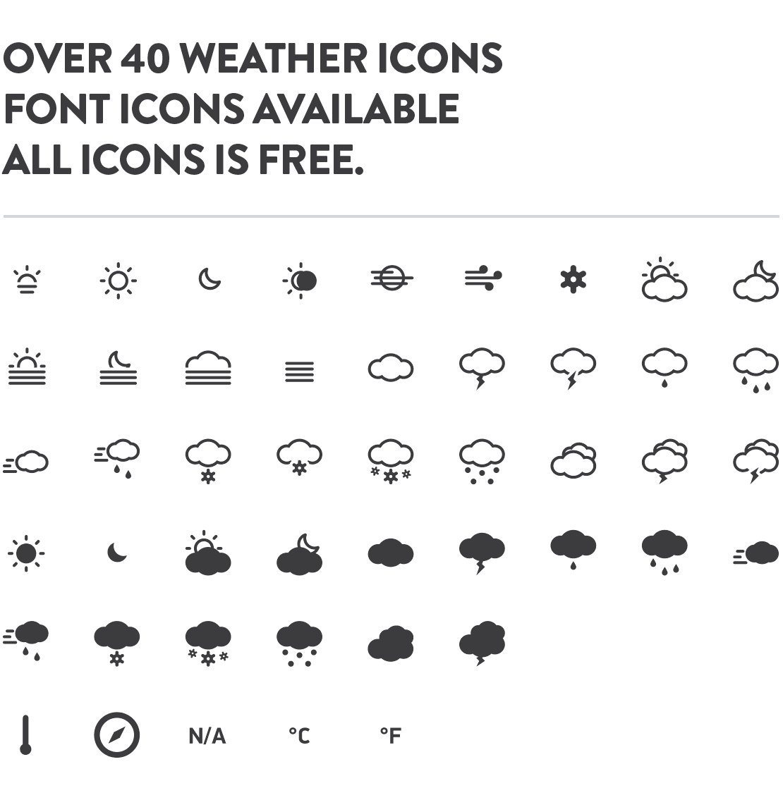 meteocons-all-icons